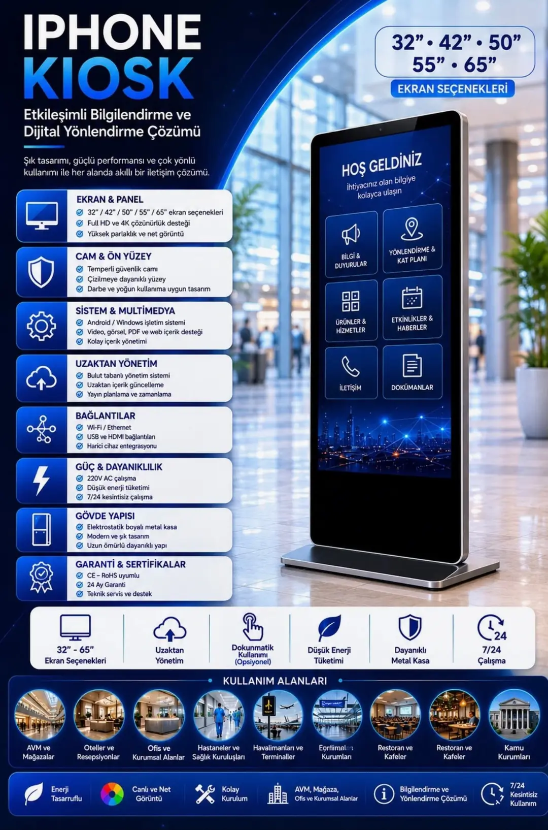 iPhone Kiosk 32"