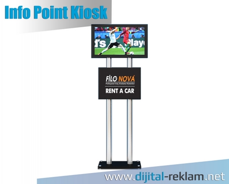Outdoor Info Point Kiosk | Outdoor Dokunmatik Kiosklar | Info Point | Özel Tasarım Kiosk